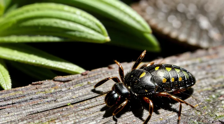 Where does a tick bite usually hurt?