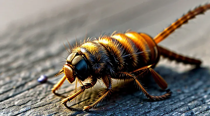 Where does the human flea live?