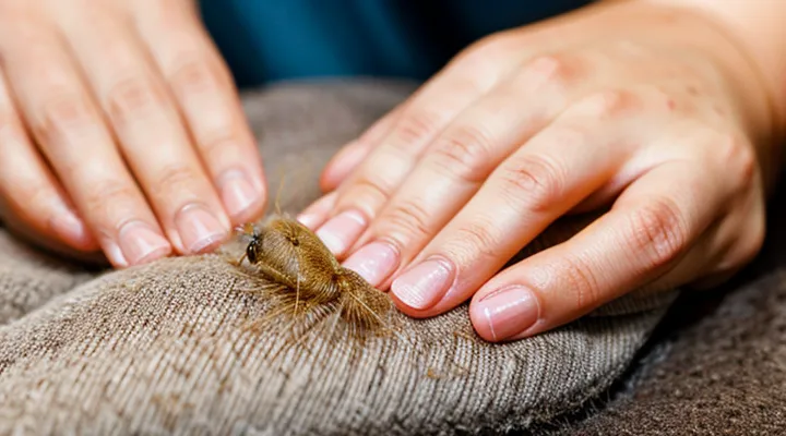 Where does the scabies mite appear?