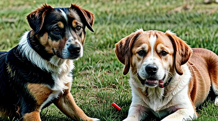 Where should flea and tick drops be applied to a dog?