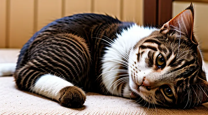 Where should flea drops be applied on a cat's neck?