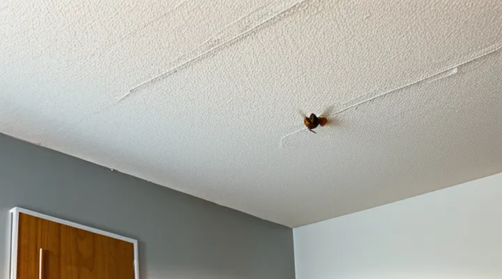Where should I look for bedbug nests in an apartment?