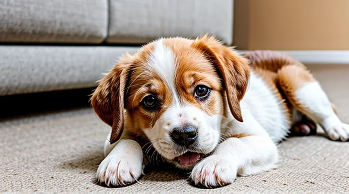 Where to apply flea drops on a puppy?