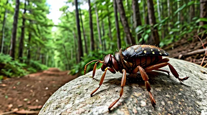 Where to go if a tick bites your torso?