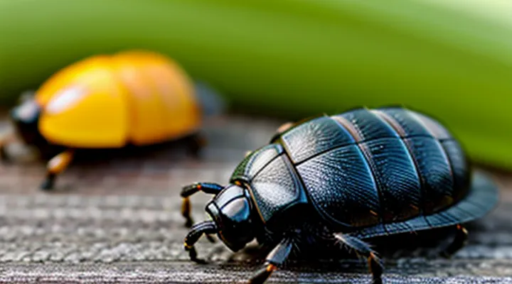 Which beetles can resemble ticks?