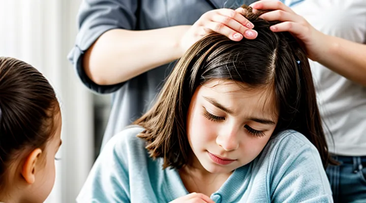 Which disease can trigger a lice outbreak?