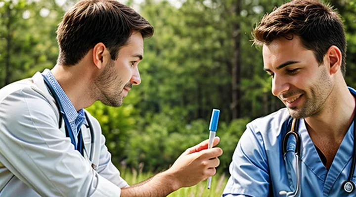 Which doctor should be consulted for a tick bite?