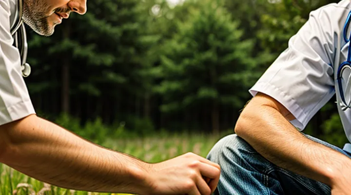 Which doctor should you see after a tick bite?