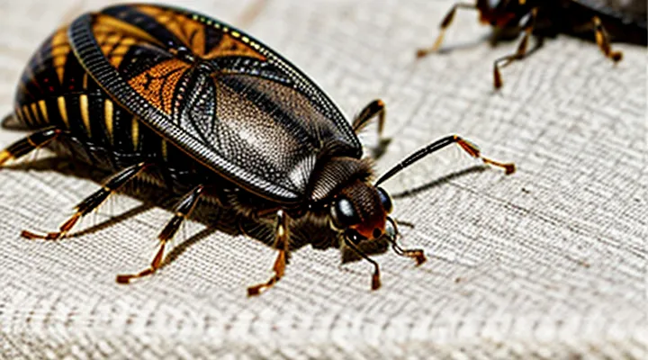 Which insects feed on bedbugs?