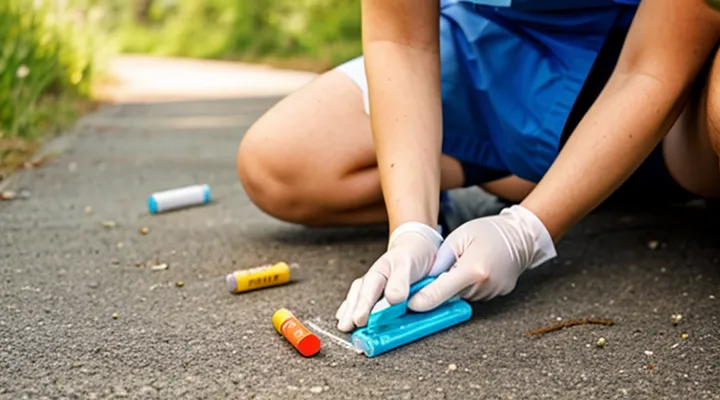 Which medication should be applied to the tick bite site after removal?