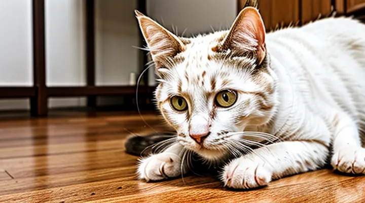 Which should be treated first: fleas or worms in a cat?