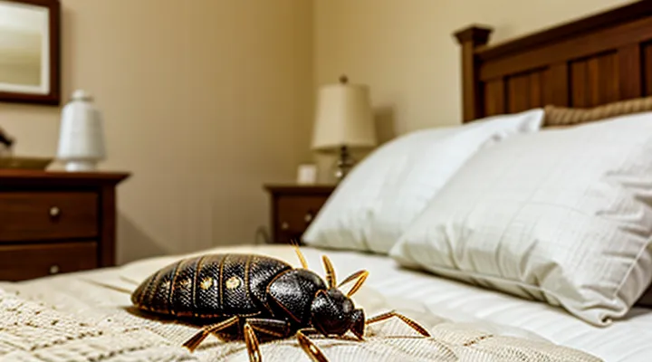 Which types of bedbugs emit a characteristic odor?