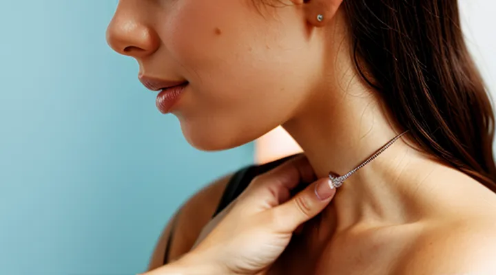 Why are flea drops applied to the neck?