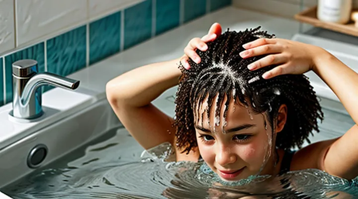 Why can lice appear if you wash your hair with cold water?