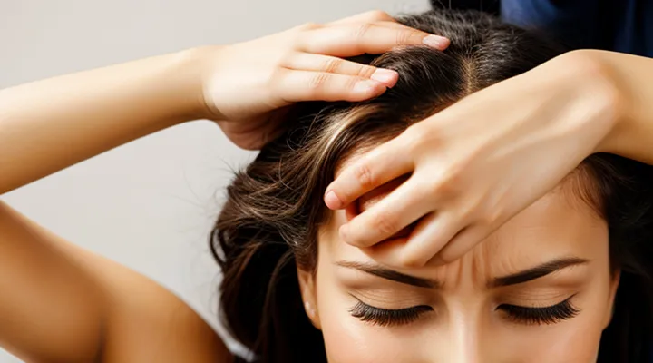 Why can the scalp itch in women without lice or dandruff?