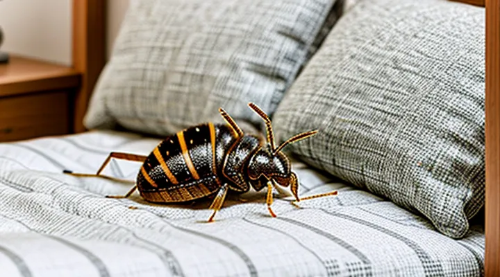 Why do bed bugs appear in the bed?