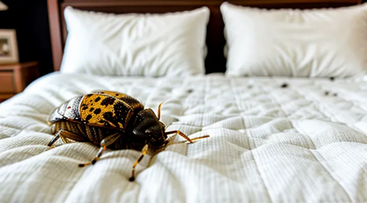 Why do bed bugs leave black spots: what causes the stains?