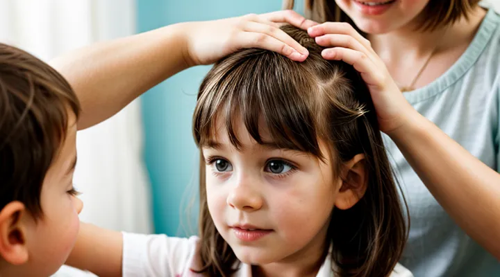 Why do children often have lice while adults do not?
