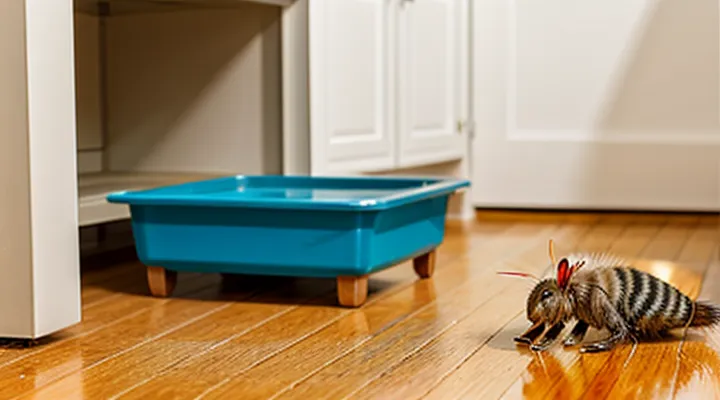 Why do fleas appear in an apartment?