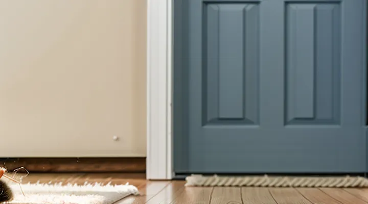 Why do fleas appear in the house?