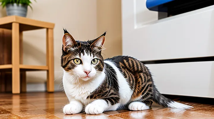 Why do fleas appear on a domestic cat, and how can you prevent them?