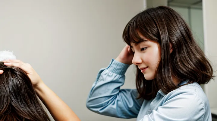 Why do lice appear in humans?