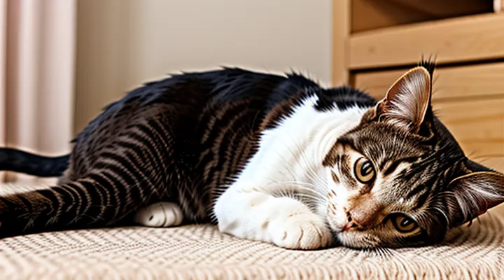 Why does a cat itch after flea treatment?