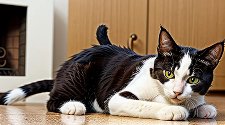 Why does a cat start scratching after using flea drops?