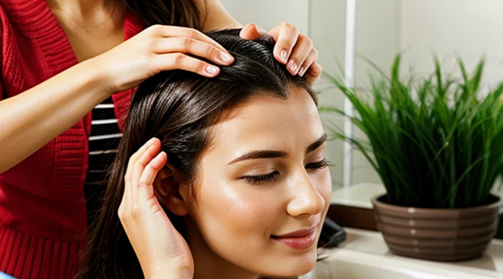 Why does a clean scalp itch without lice present?