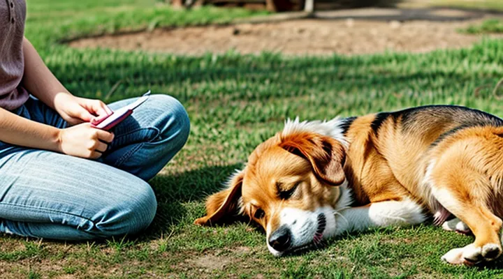 Why does a dog itch after using flea drops?