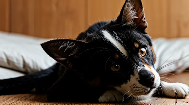 Why does a flea collar have a strong smell?