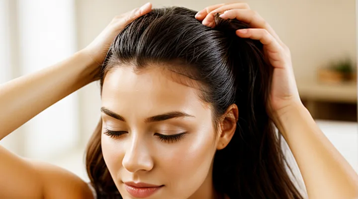 Why does a woman's clean scalp itch without lice?