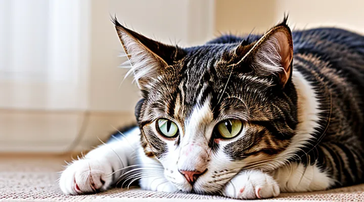 Why does itching increase in a cat after flea treatment?