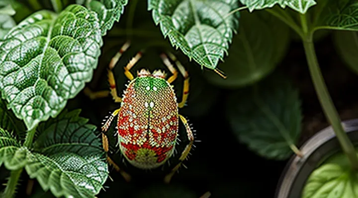 Why does spider mite appear on cucumber plants in a greenhouse?