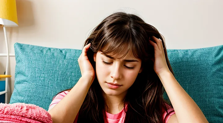 Why does the head itch when infested with head lice, and what are the main causes?