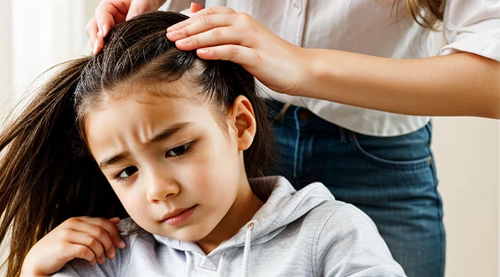 Why does the scalp itch constantly without lice?