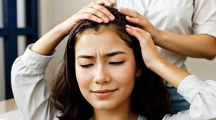 Why does the scalp itch when there are no lice?