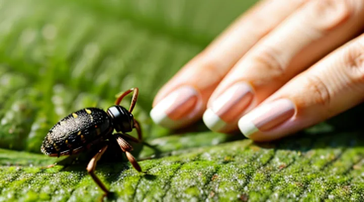 Why is a tick bite often not felt?