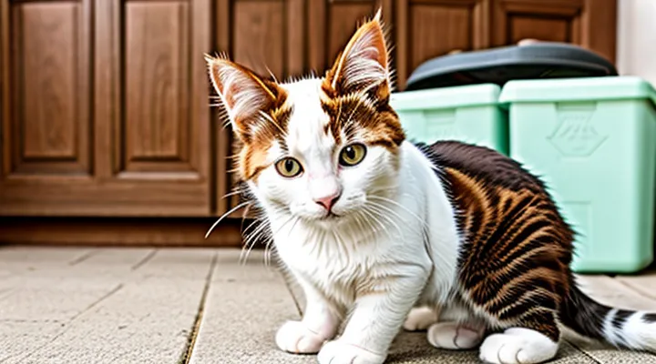 Why shouldn't you pet a cat after applying flea drops?